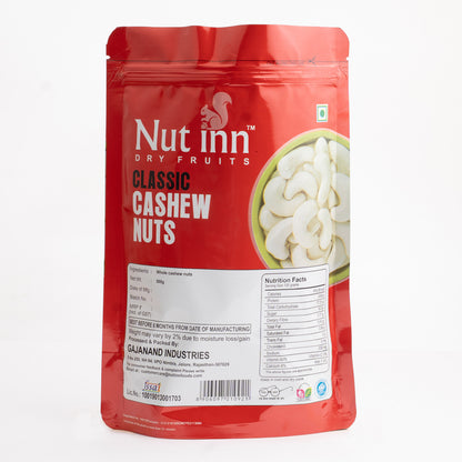 Cashew Nuts Classic (500gm) – Drum Roasted SNW