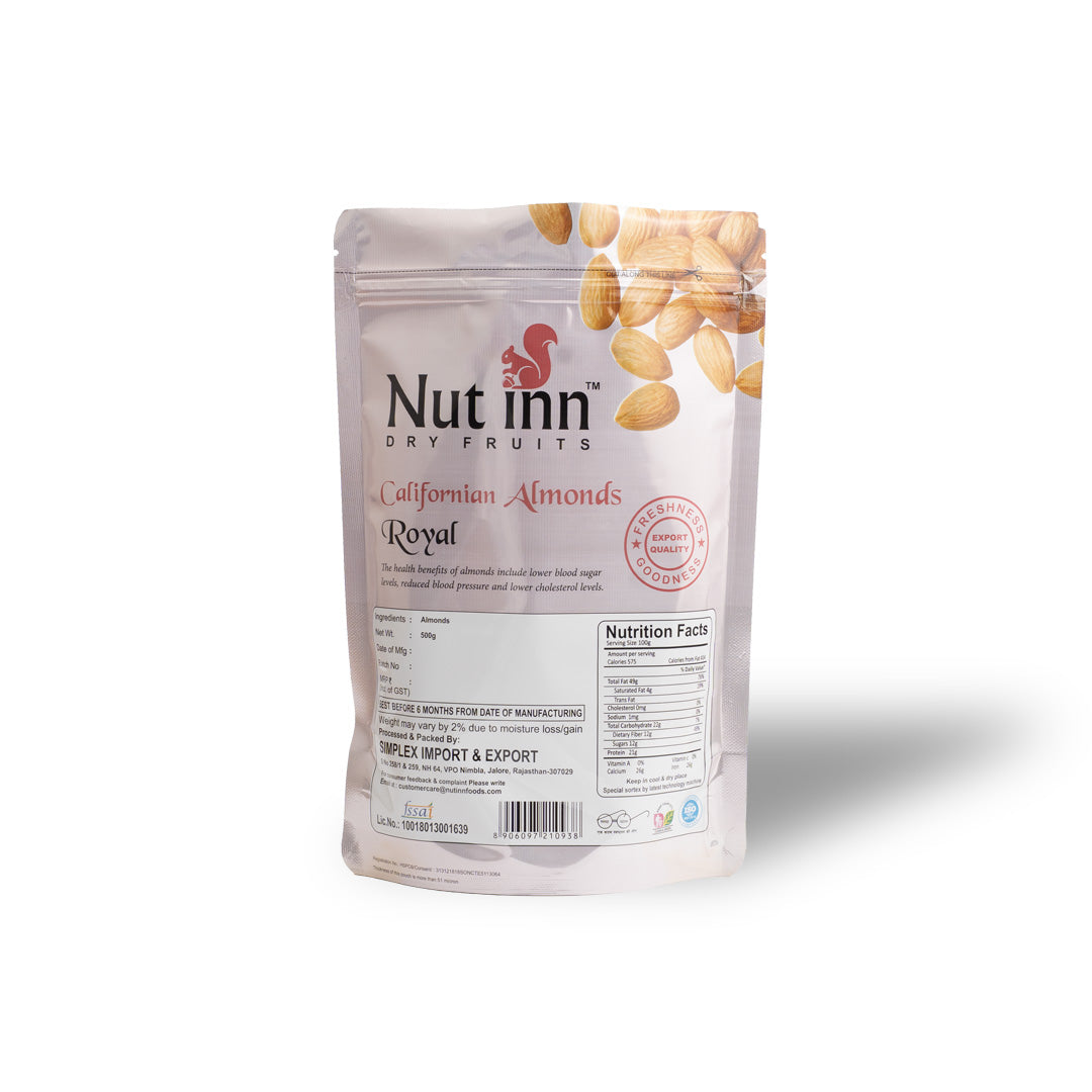Californian Almonds Royal (500gm)
